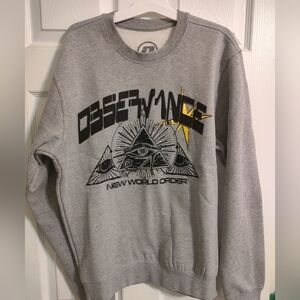 Observance New* World* Order Sweatshirt Size Small NWOT